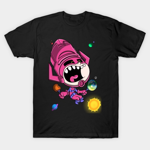 Roasting Planets over an open Sun T-Shirt by chrisnazario